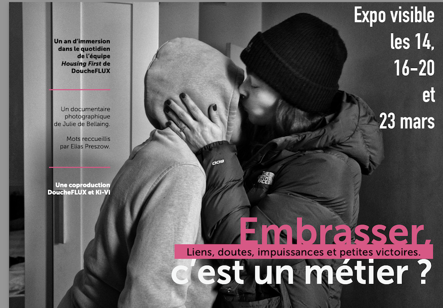 Visuel embrasser cest une métier