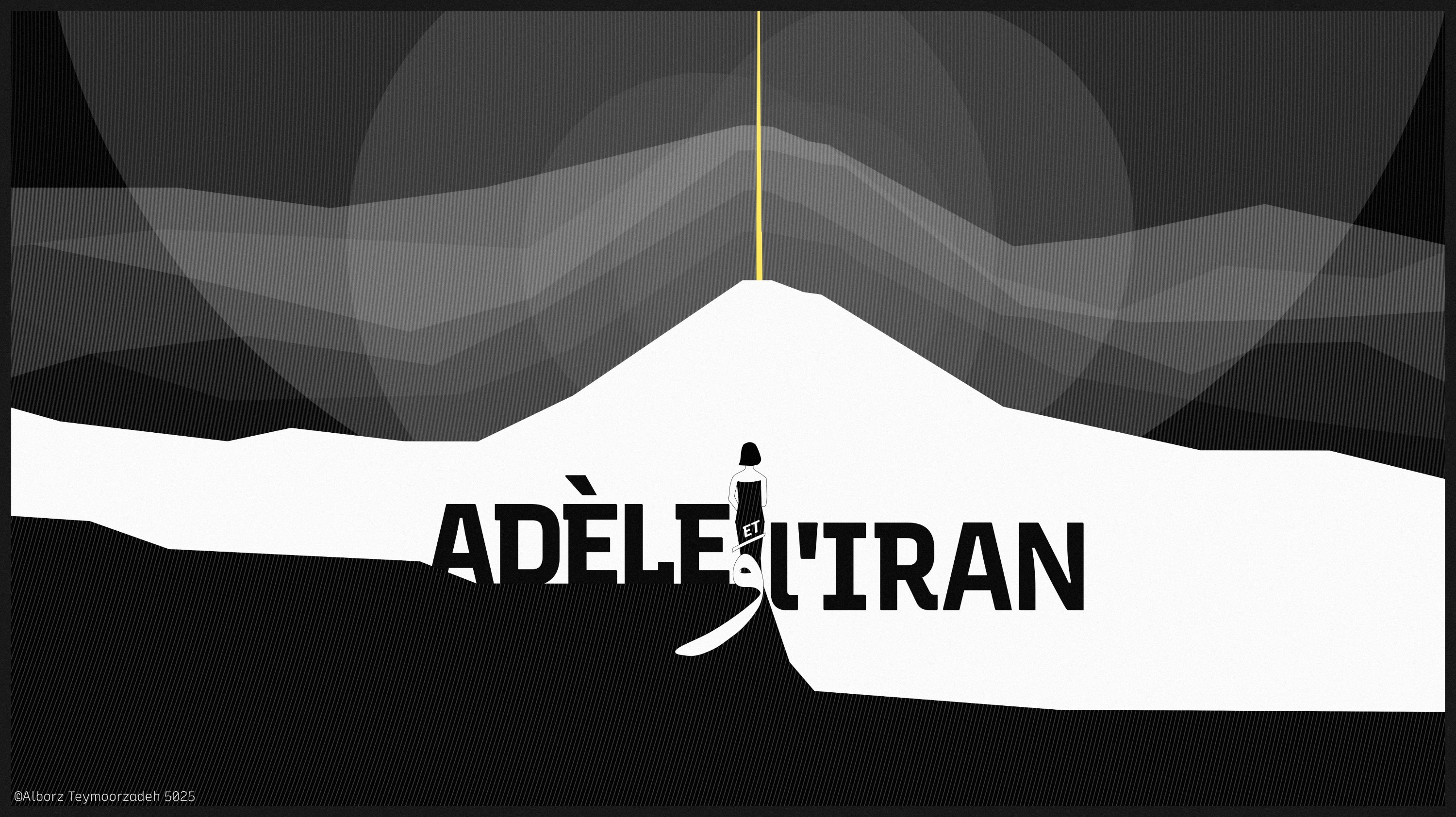 Visuel Adèle et l’Iran    Lénaïc  Brulé