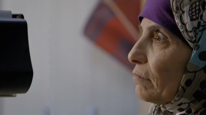 Anne Poiret - Camp de réfugiés à Zaatari - Jordanie. Reconnaissance rétinienne